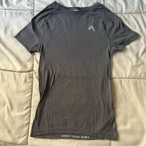 Go to Seamless fitted top ash gray size S